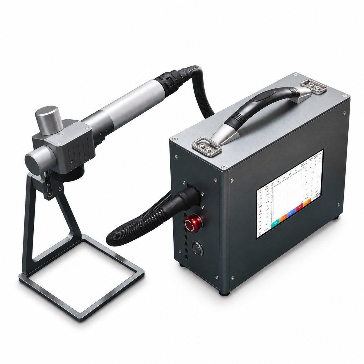 FY-LMM05-1 portable handheld laser marker with controller and marking head
