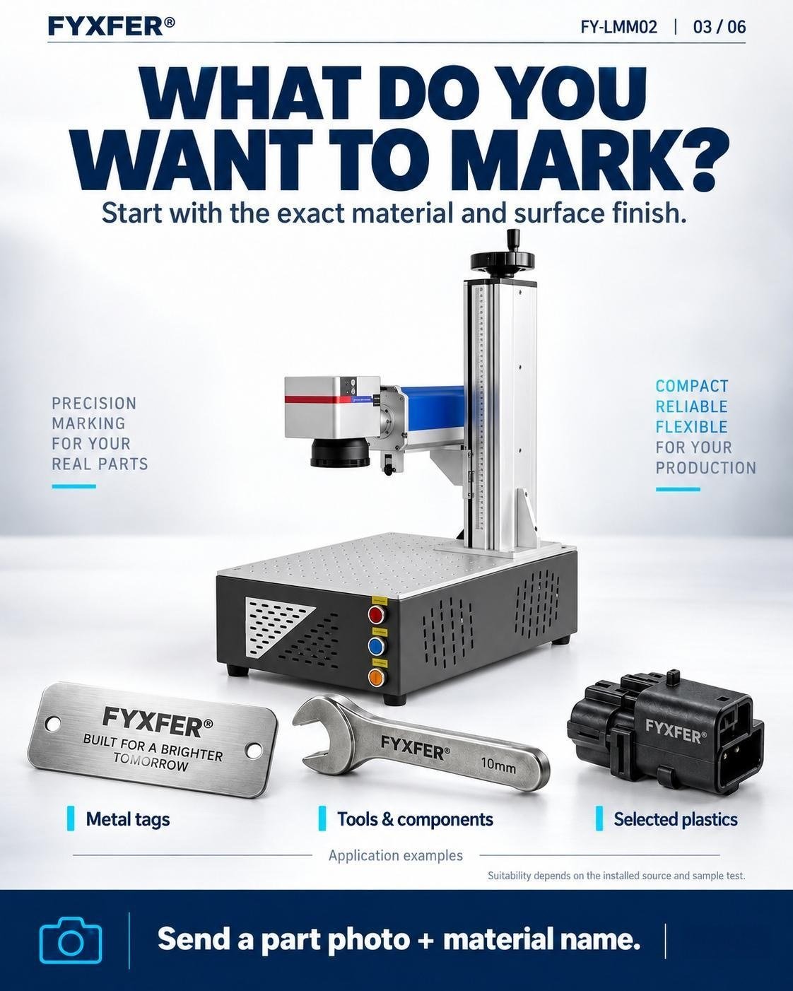 FY-LMM02 material selection visual guide