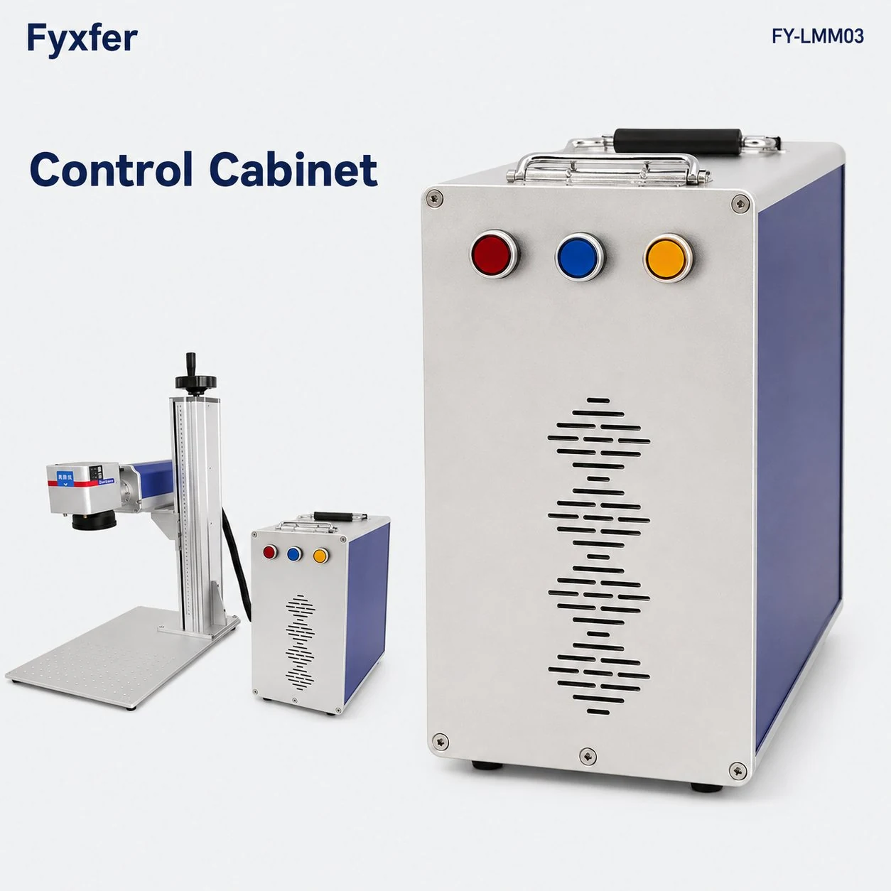 FY-LMM03 separate control cabinet with front controls and ventilation