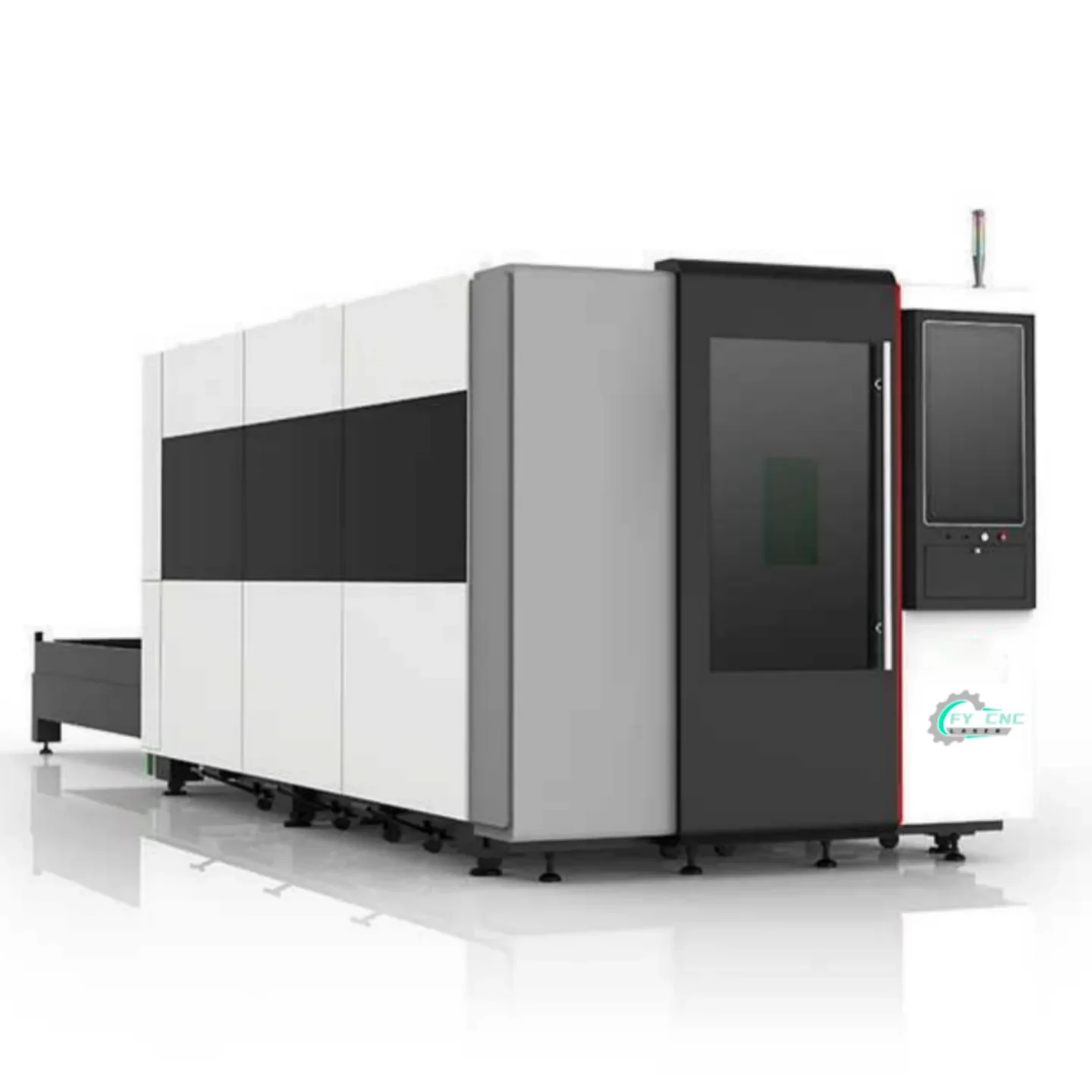 Macchina per taglio laser a fibra completamente chiusa