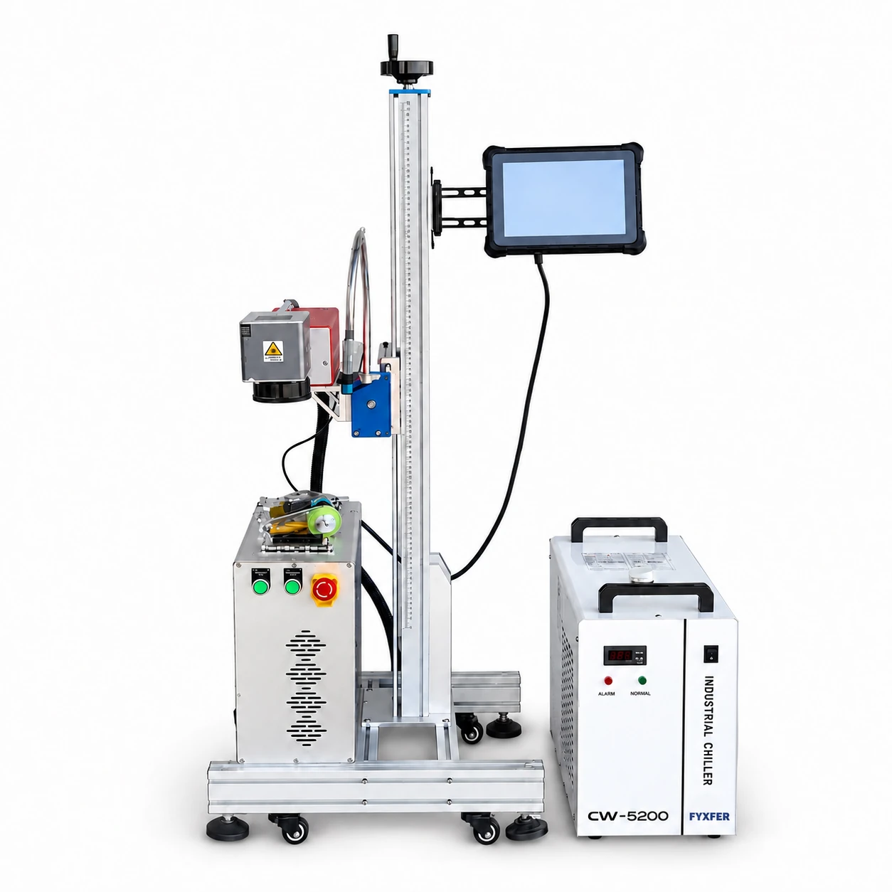 FY-LMM04 flying production-line laser marking machine